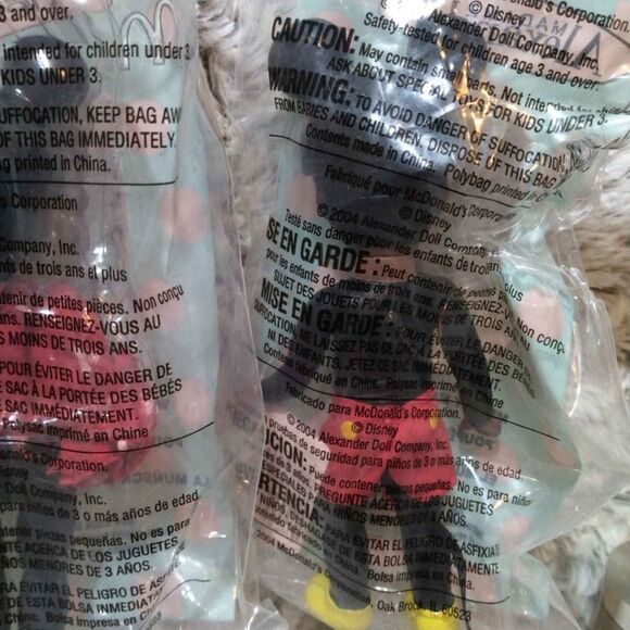 3 madame Alexander, McDonald's dolls. 2 Wendy dolls as Minnie, 1 Mickey - Picture 7 of 12